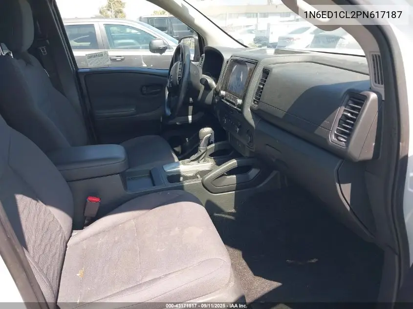 1N6ED1CL2PN617187 2023 Nissan Frontier King Cab S 4X2