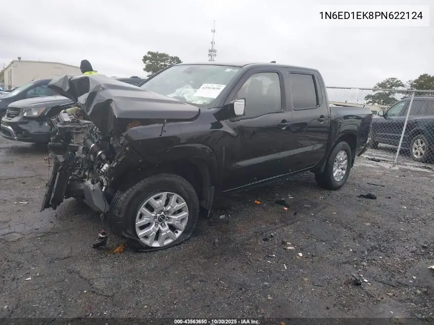 1N6ED1EK8PN622124 2023 Nissan Frontier Sv 4X4