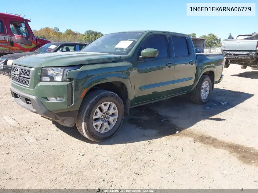 1N6ED1EK6RN606779 2024 Nissan Frontier Sv 4X4