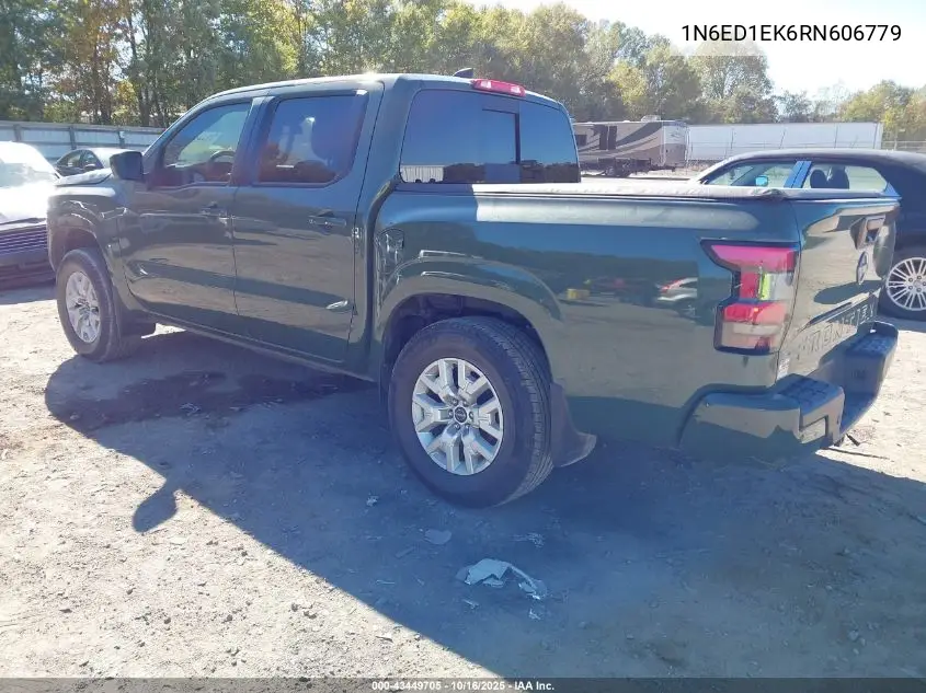 1N6ED1EK6RN606779 2024 Nissan Frontier Sv 4X4