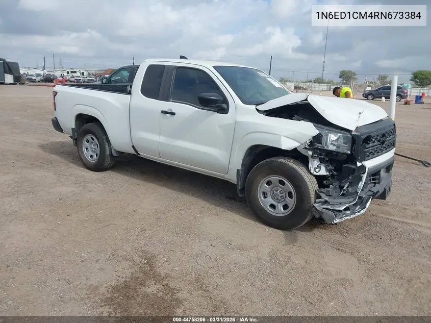 1N6ED1CM4RN673384 2024 Nissan Frontier King Cab S 4X4