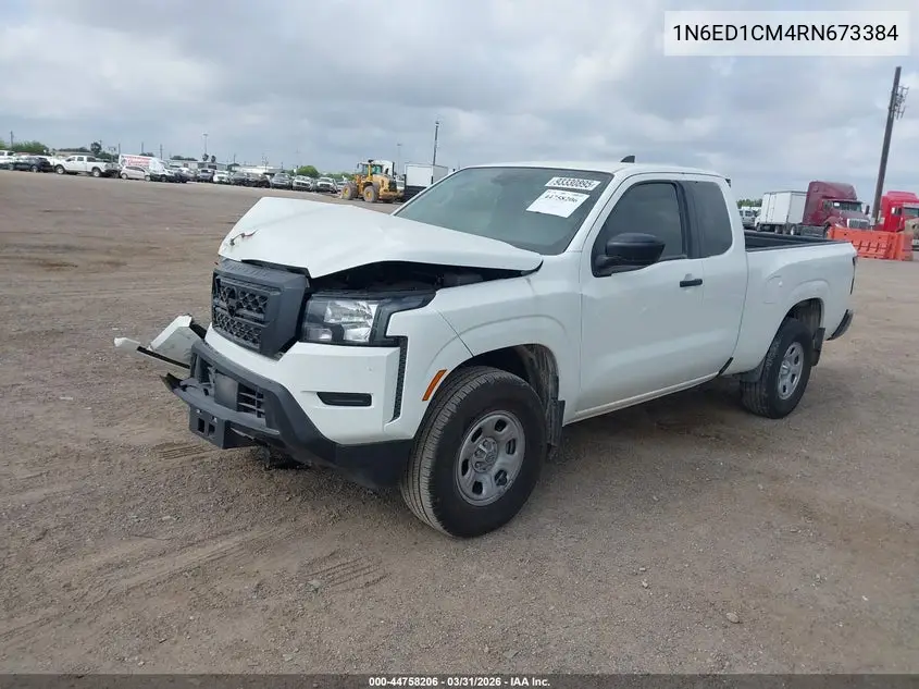 1N6ED1CM4RN673384 2024 Nissan Frontier King Cab S 4X4