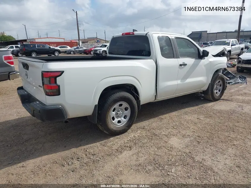 1N6ED1CM4RN673384 2024 Nissan Frontier King Cab S 4X4