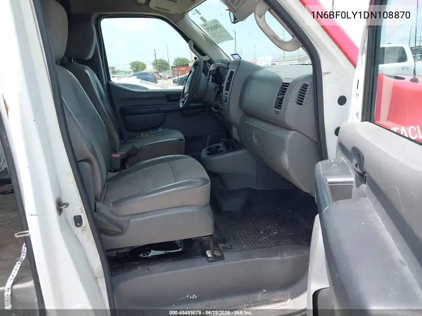 2013 Nissan Nv Cargo Nv2500 Hd S V6 VIN: 1N6BF0LY1DN108870 Lot: 45485079