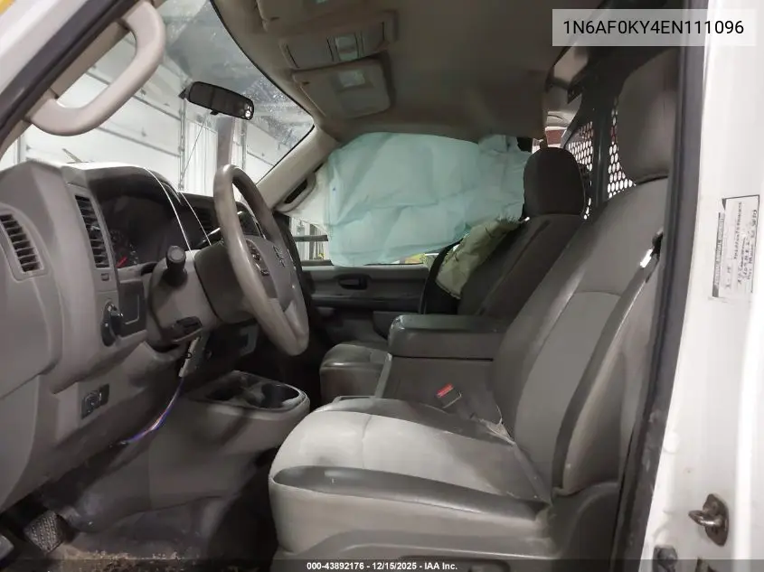 1N6AF0KY4EN111096 2014 Nissan Nv Cargo Nv2500 Hd Sv V8