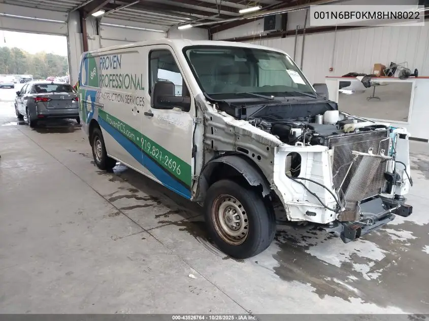 1N6BF0KM8HN802265 2017 Nissan Nv Cargo Nv1500 Sv V6