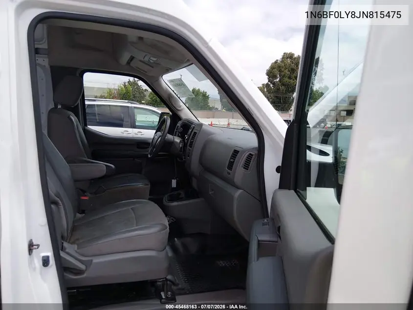 2018 Nissan Nv Cargo Nv2500 Hd S V6 VIN: 1N6BF0LY8JN815475 Lot: 45468163