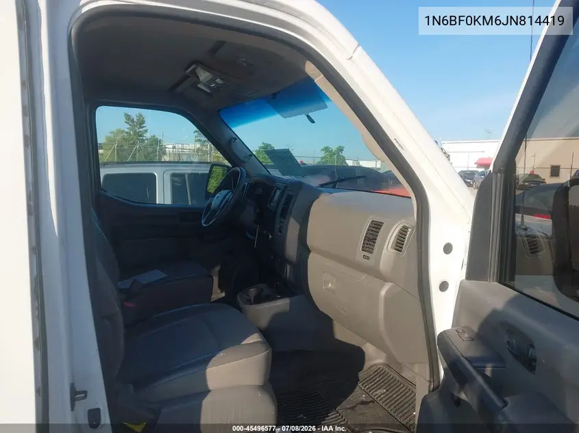 2018 Nissan Nv Cargo Nv1500 S V6 VIN: 1N6BF0KM6JN814419 Lot: 45496577