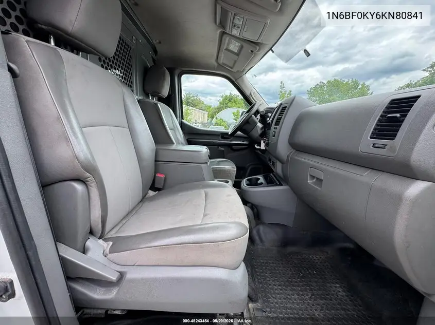 2019 Nissan Nv VIN: 1N6BF0KY6KN80841 Lot: 45243454
