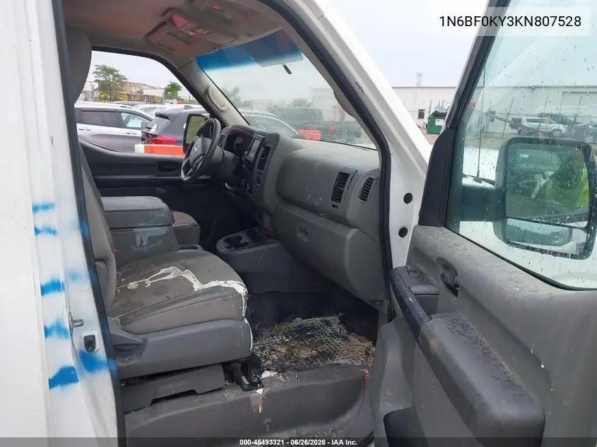 2019 Nissan Nv Cargo Nv2500 Hd Sv V6 VIN: 1N6BF0KY3KN807528 Lot: 45493321