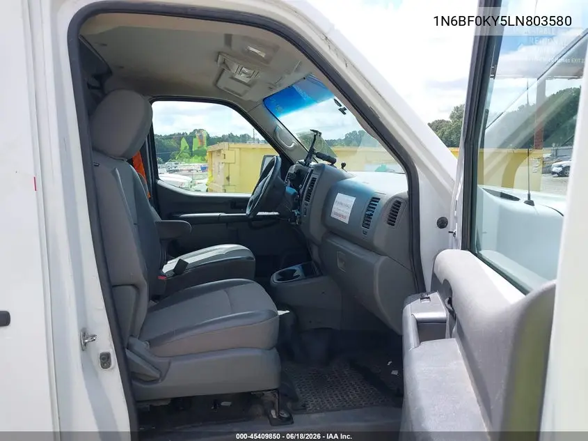 2020 Nissan Nv Cargo Nv2500 Hd S Standard Roof V6 VIN: 1N6BF0KY5LN803580 Lot: 45409850