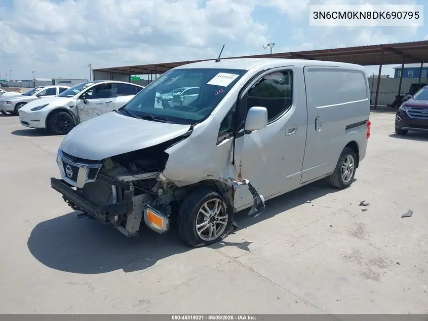 2013 Nissan Nv200 Sv VIN: 3N6CM0KN8DK690795 Lot: 45319321
