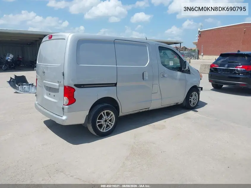 2013 Nissan Nv200 Sv VIN: 3N6CM0KN8DK690795 Lot: 45319321