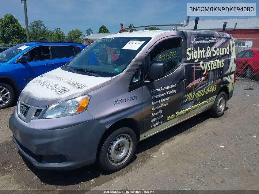 2013 Nissan Nv200 Sv VIN: 3N6CM0KN9DK694080 Lot: 45565578