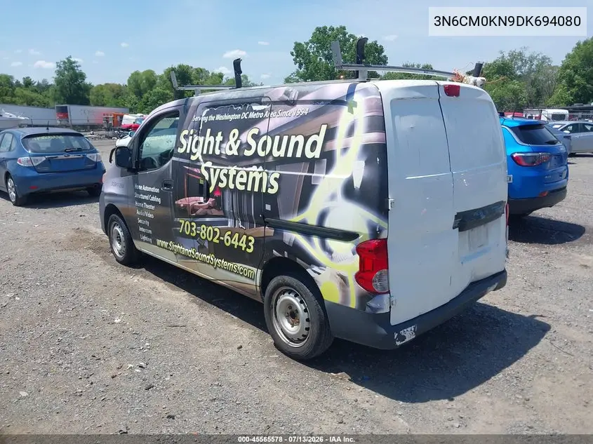 2013 Nissan Nv200 Sv VIN: 3N6CM0KN9DK694080 Lot: 45565578