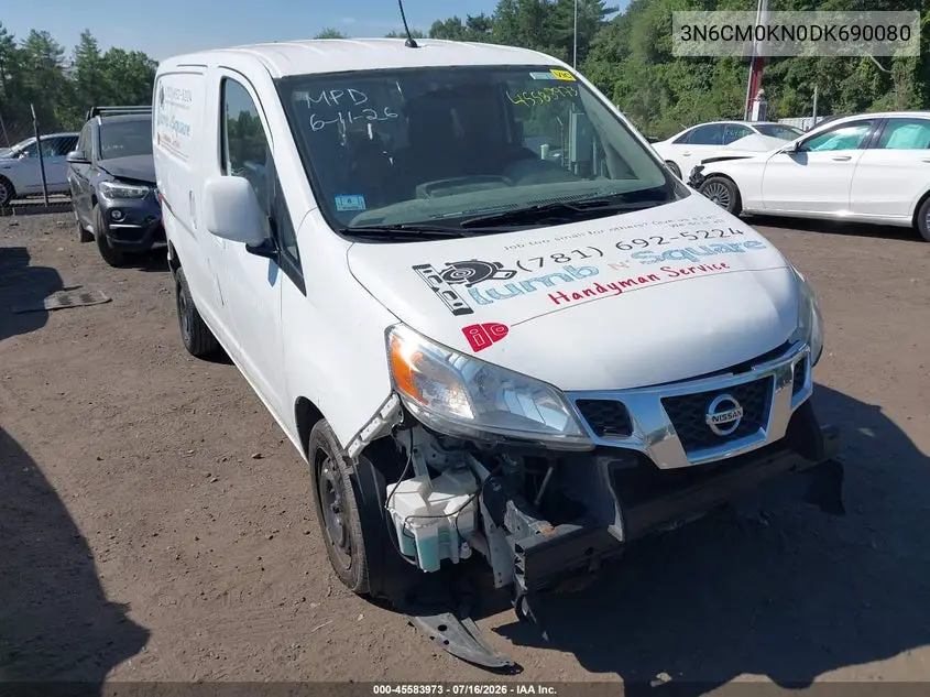 2013 Nissan Nv200 Sv VIN: 3N6CM0KN0DK690080 Lot: 45583973