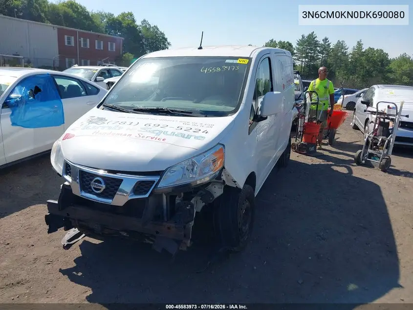 2013 Nissan Nv200 Sv VIN: 3N6CM0KN0DK690080 Lot: 45583973