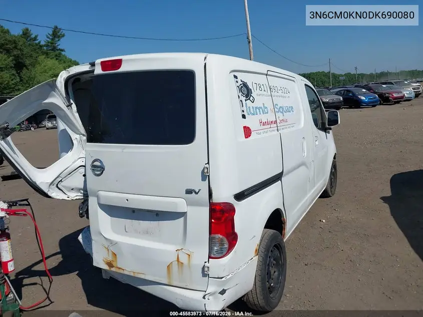 2013 Nissan Nv200 Sv VIN: 3N6CM0KN0DK690080 Lot: 45583973