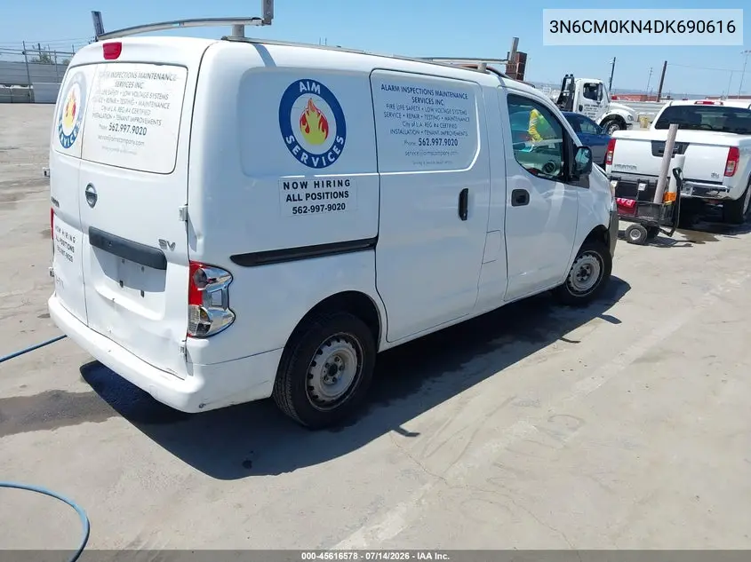2013 Nissan Nv200 Sv VIN: 3N6CM0KN4DK690616 Lot: 45616578