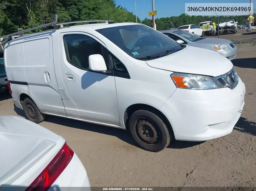 2013 Nissan Nv200 Sv VIN: 3N6CM0KN2DK694969 Lot: 45646940
