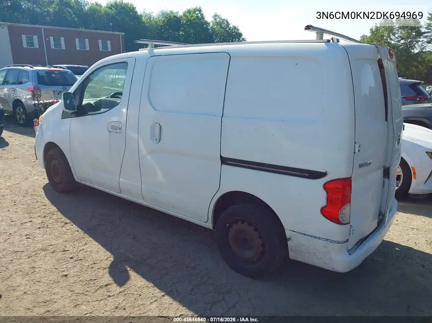 2013 Nissan Nv200 Sv VIN: 3N6CM0KN2DK694969 Lot: 45646940