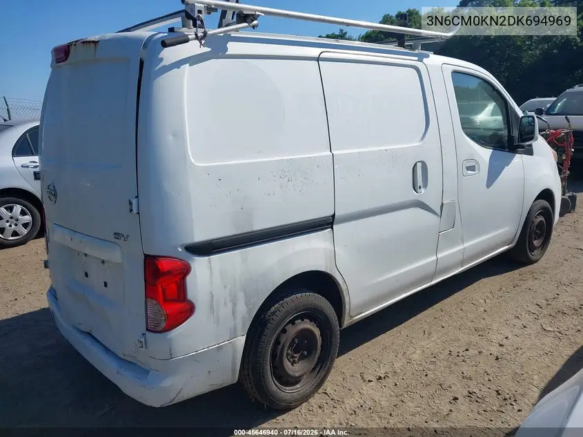2013 Nissan Nv200 Sv VIN: 3N6CM0KN2DK694969 Lot: 45646940