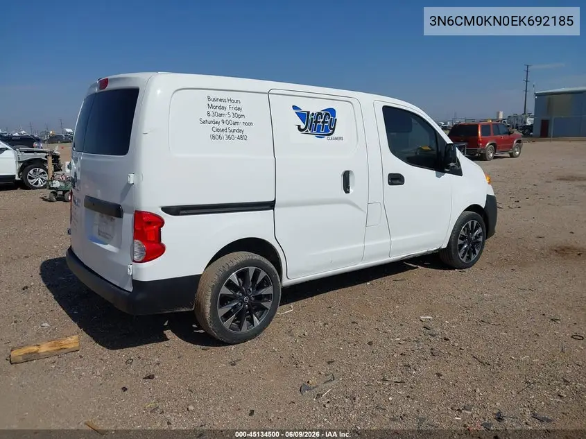 3N6CM0KN0EK692185 2014 Nissan Nv200 S