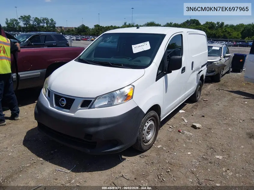 2014 Nissan Nv200 Sv VIN: 3N6CM0KN7EK697965 Lot: 45281671