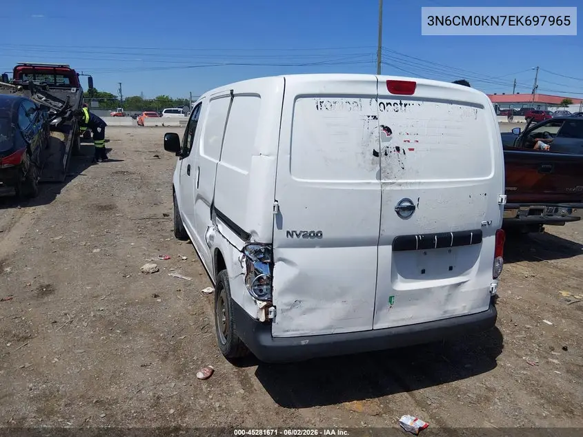 2014 Nissan Nv200 Sv VIN: 3N6CM0KN7EK697965 Lot: 45281671