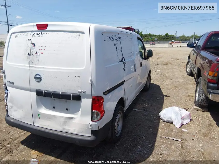 2014 Nissan Nv200 Sv VIN: 3N6CM0KN7EK697965 Lot: 45281671