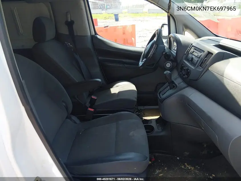 2014 Nissan Nv200 Sv VIN: 3N6CM0KN7EK697965 Lot: 45281671