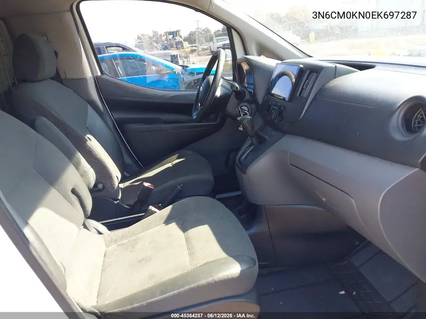 2014 Nissan Nv200 S/Sv VIN: 3N6CM0KN0EK697287 Lot: 45364257