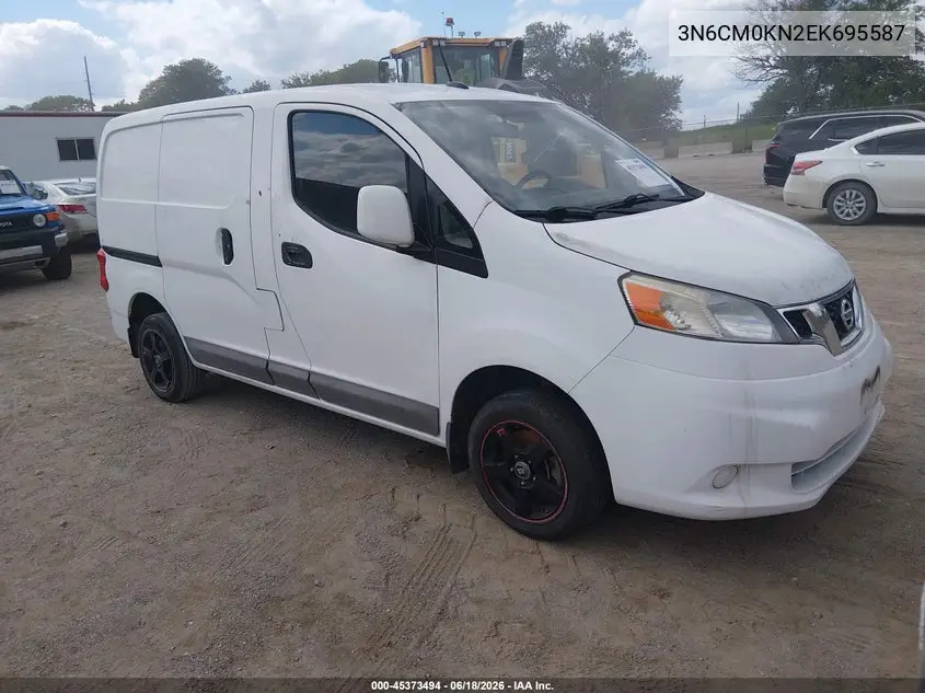 2014 Nissan Nv200 Sv VIN: 3N6CM0KN2EK695587 Lot: 45373494