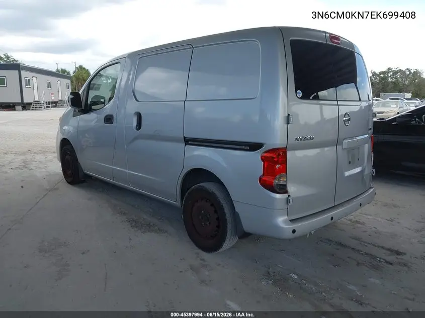 2014 Nissan Nv200 Sv VIN: 3N6CM0KN7EK699408 Lot: 45397994
