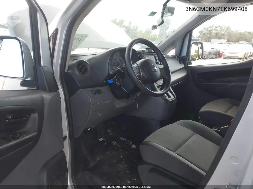2014 Nissan Nv200 Sv VIN: 3N6CM0KN7EK699408 Lot: 45397994