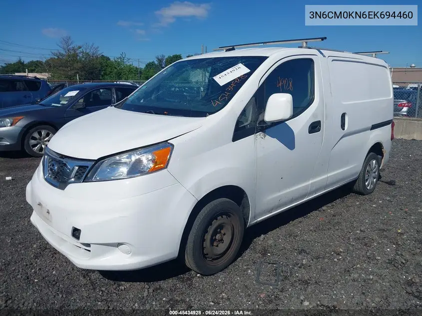 2014 Nissan Nv200 Sv VIN: 3N6CM0KN6EK694460 Lot: 45434928
