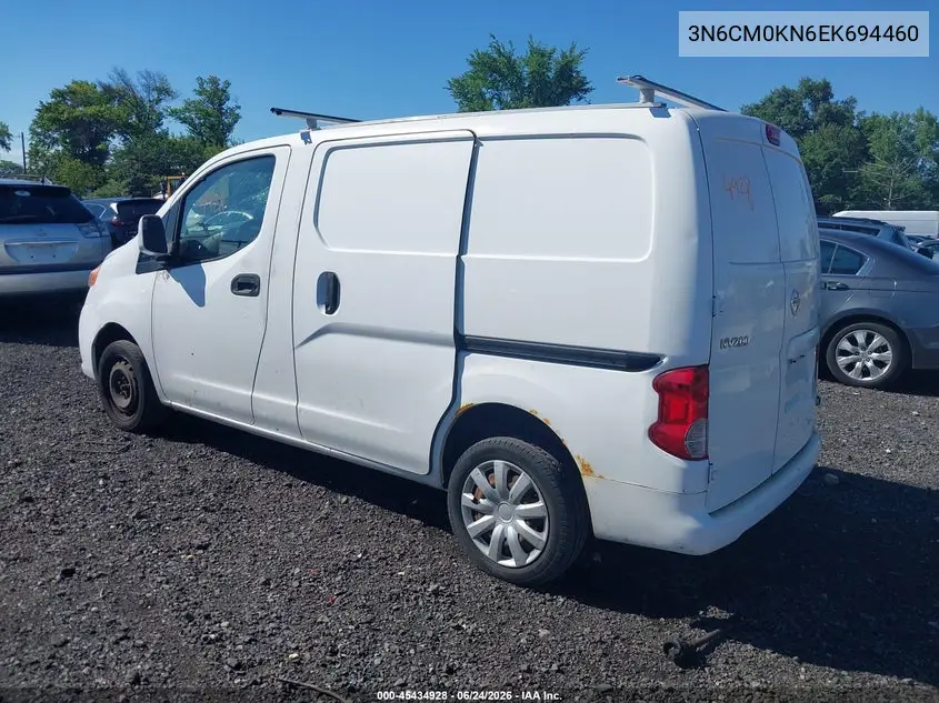 2014 Nissan Nv200 Sv VIN: 3N6CM0KN6EK694460 Lot: 45434928