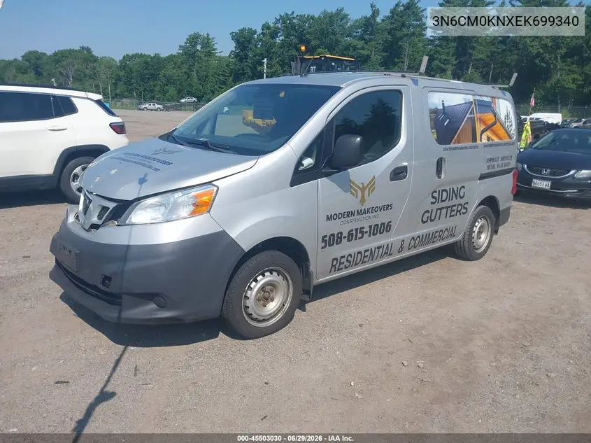2014 Nissan Nv200 S VIN: 3N6CM0KNXEK699340 Lot: 45503030