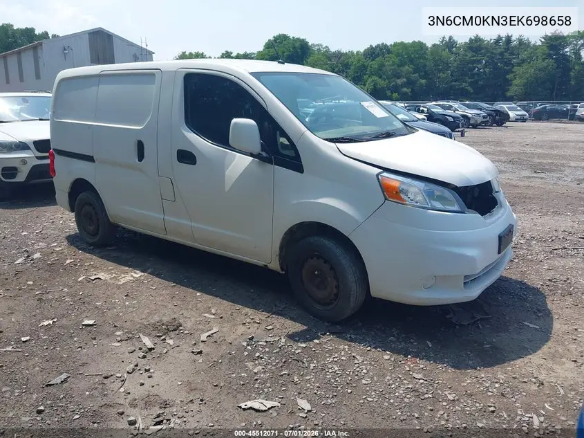 2014 Nissan Nv200 Sv VIN: 3N6CM0KN3EK698658 Lot: 45512071
