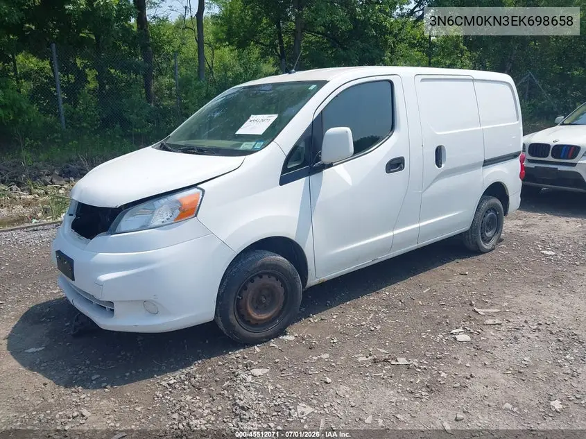 2014 Nissan Nv200 Sv VIN: 3N6CM0KN3EK698658 Lot: 45512071