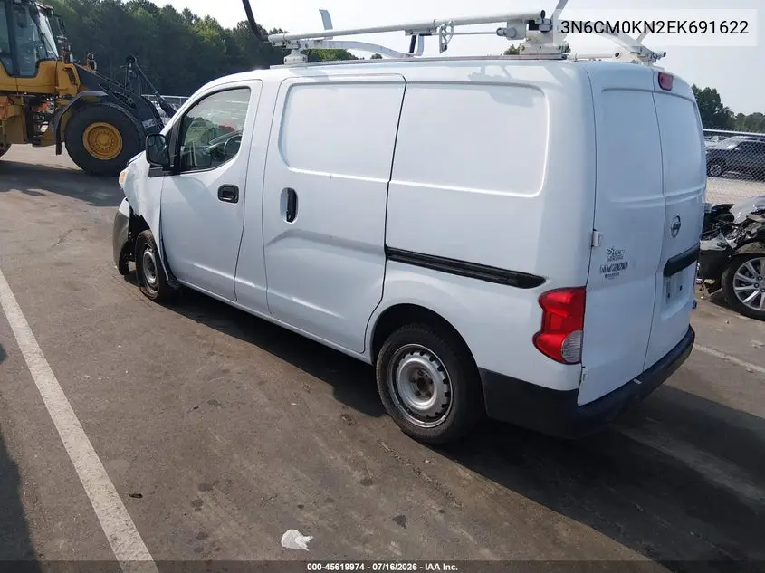 2014 Nissan Nv200 Sv VIN: 3N6CM0KN2EK691622 Lot: 45619974