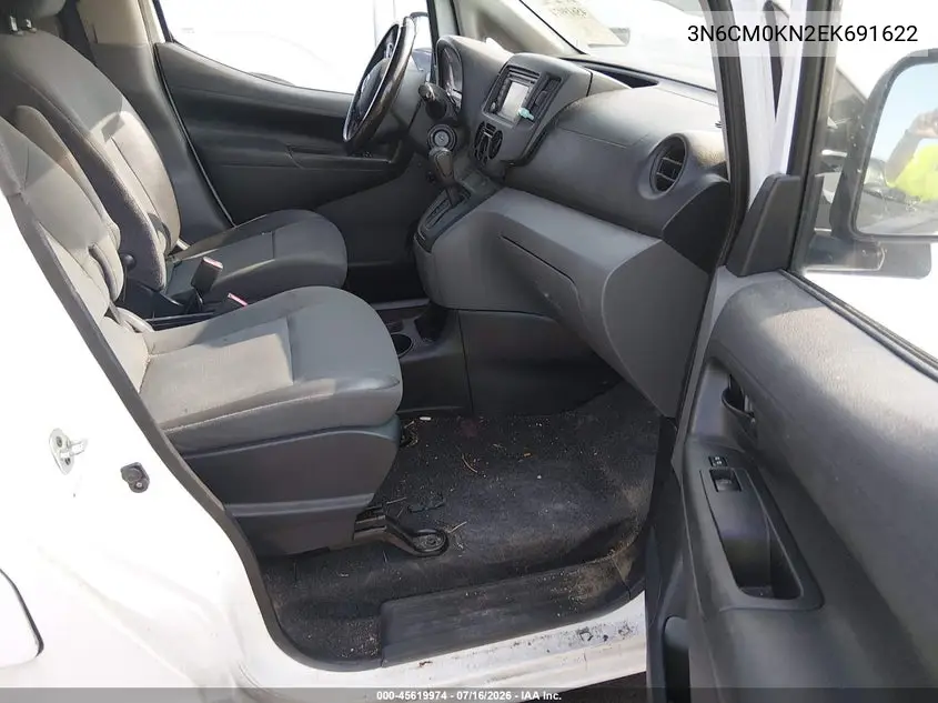 2014 Nissan Nv200 Sv VIN: 3N6CM0KN2EK691622 Lot: 45619974