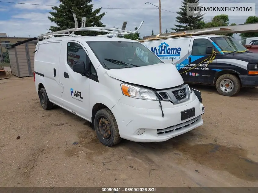 2015 Nissan Nv200 2.5S/2.5Sv VIN: 3N6CM0KNXFK730166 Lot: 30090541