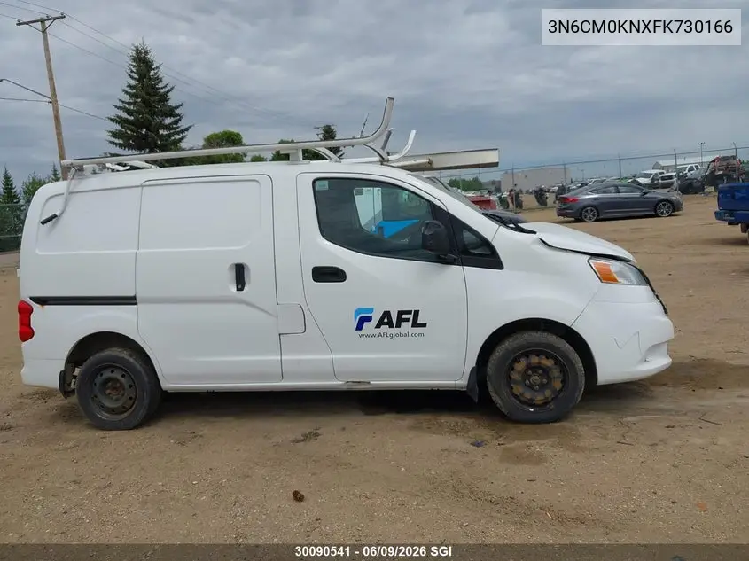 2015 Nissan Nv200 2.5S/2.5Sv VIN: 3N6CM0KNXFK730166 Lot: 30090541