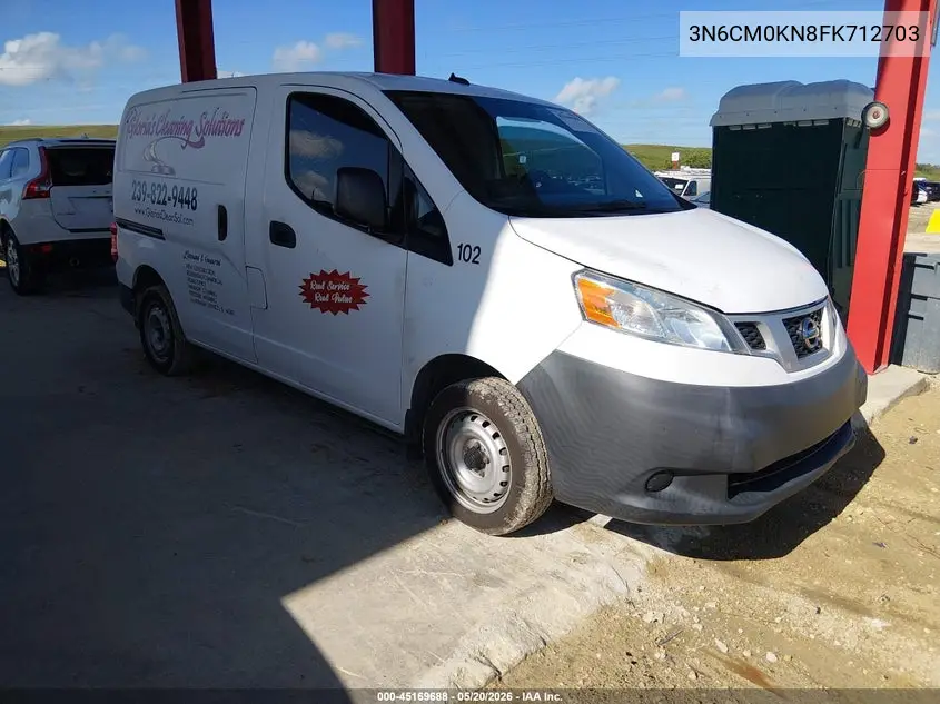 2015 Nissan Nv200 Sv VIN: 3N6CM0KN8FK712703 Lot: 45169688