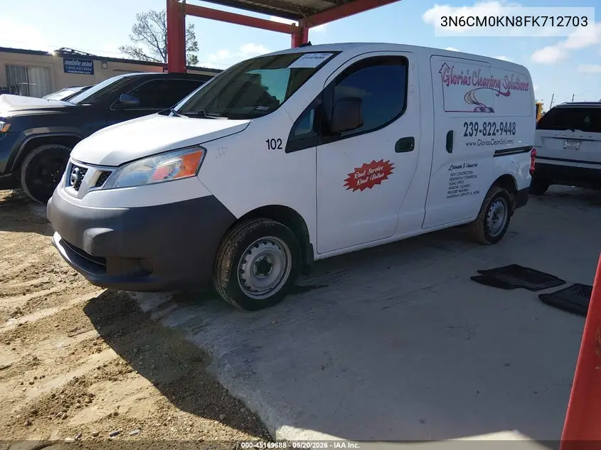 2015 Nissan Nv200 Sv VIN: 3N6CM0KN8FK712703 Lot: 45169688