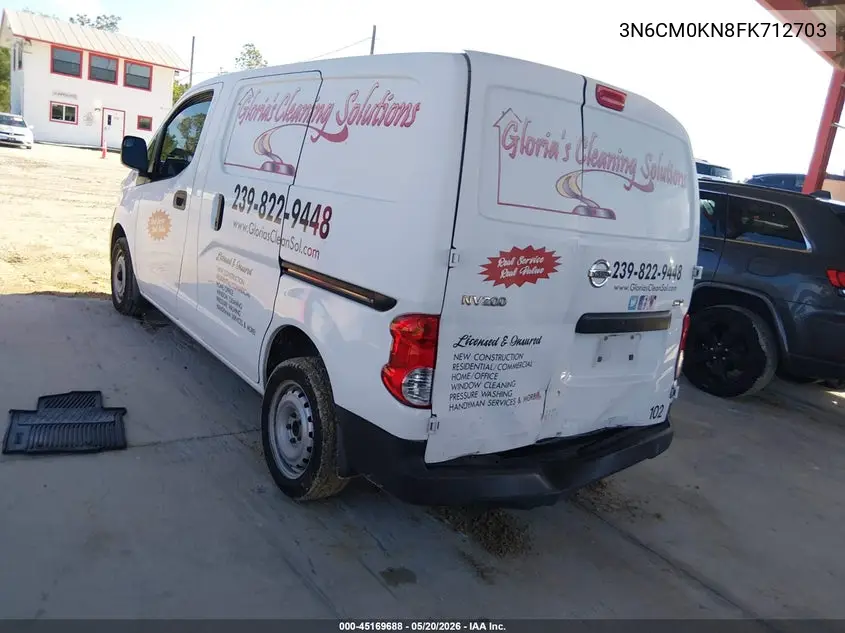 2015 Nissan Nv200 Sv VIN: 3N6CM0KN8FK712703 Lot: 45169688
