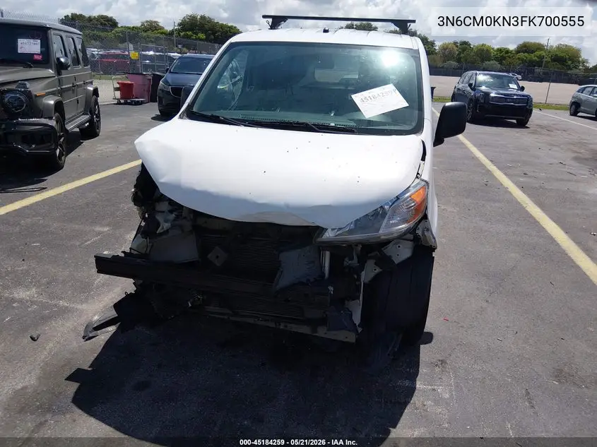 2015 Nissan Nv200 S/Sv VIN: 3N6CM0KN3FK700555 Lot: 45184259