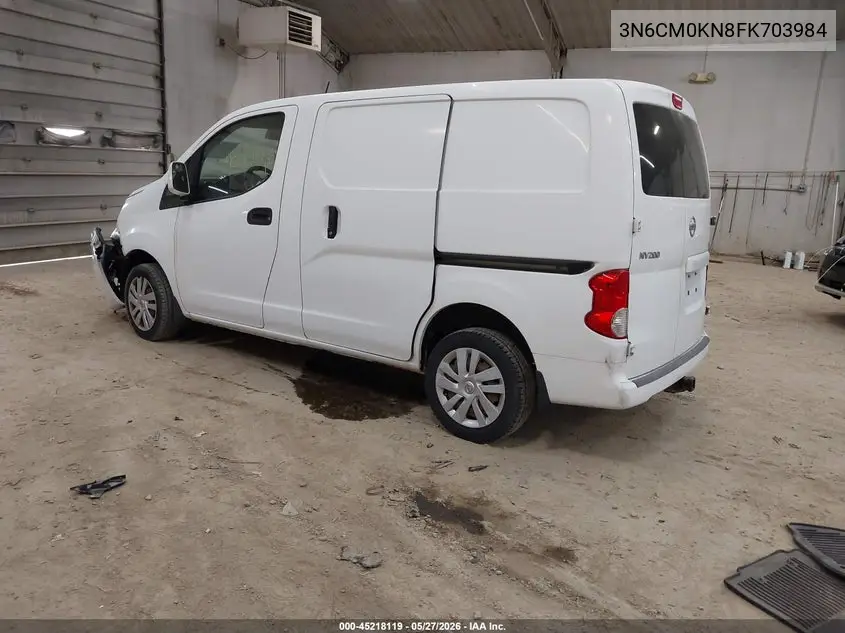 2015 Nissan Nv200 Sv VIN: 3N6CM0KN8FK703984 Lot: 45218119