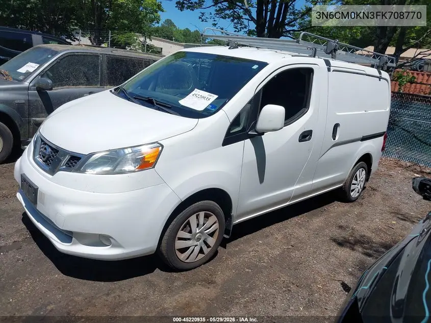 2015 Nissan Nv200 Sv VIN: 3N6CM0KN3FK708770 Lot: 45220935